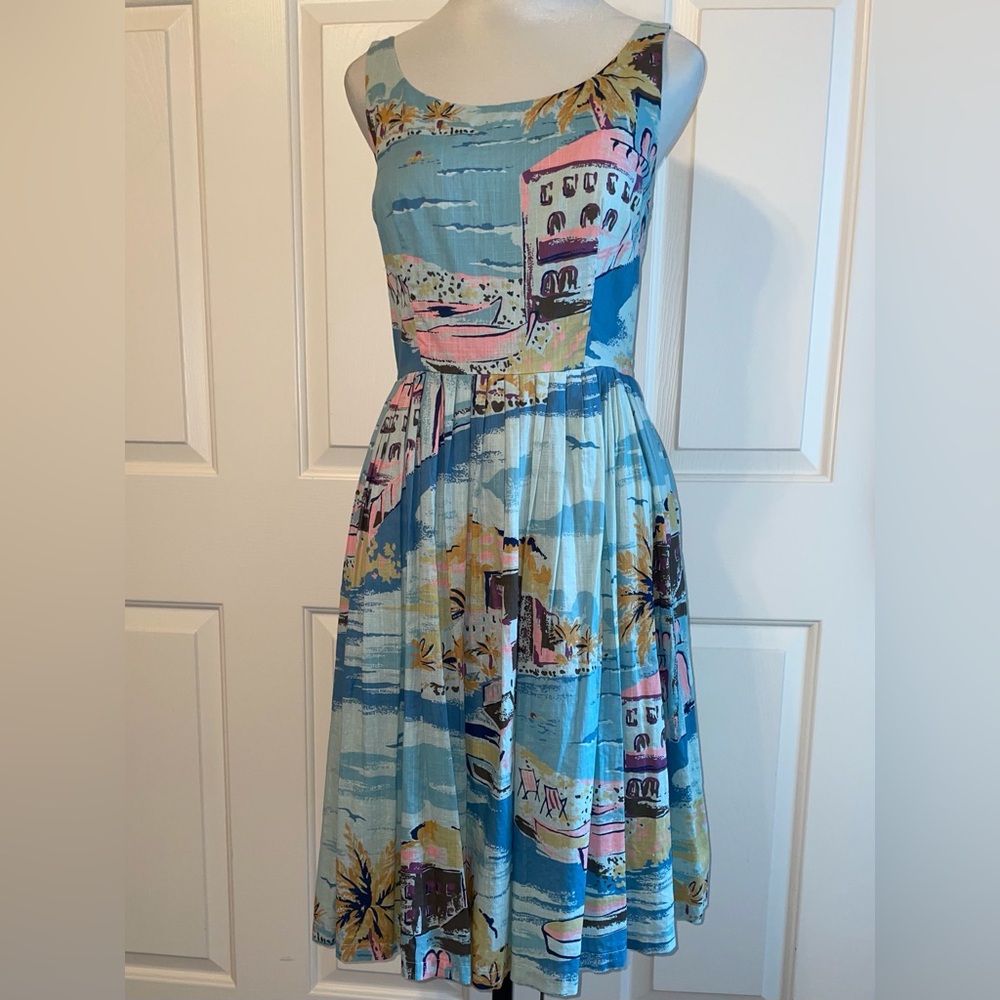 Boden Island Dress Perfect condition